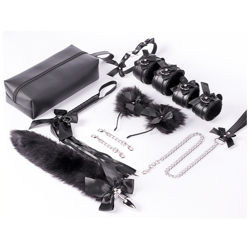 SM Fantasy Kit Sm Bow Suit 7 Pièces Noir